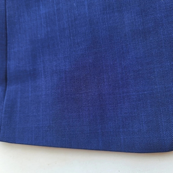 Jewels & Gents 100% Polyester Boys Dress Coat Suit Blazer Blue Formal Sz 6 - Picture 4 of 12